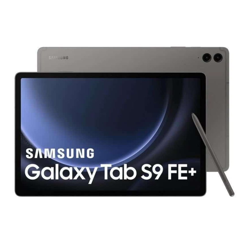 Samsung Galaxy Tab S9 FE Plus 128GB Wi-Fi בצבע אופנתי עם S Pen, מסך 12.4 אינץ', מצלמה אחורית כפולה 8MP וסלפי 12MP