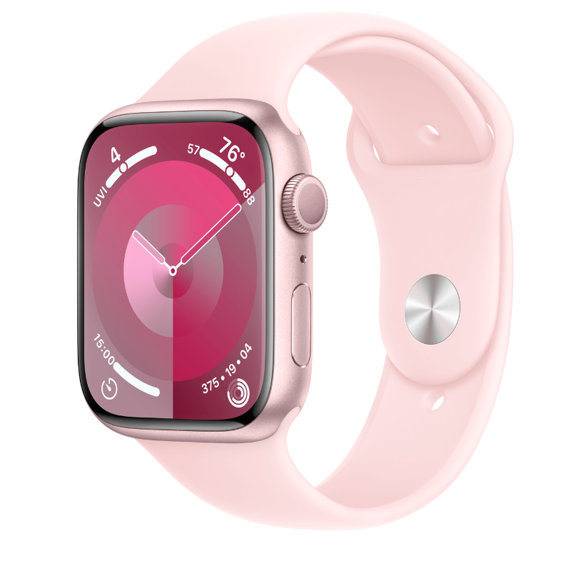 שעון חכם Apple Watch Series 9 41mm Aluminum Case Rubber Sport Band GPS אפל