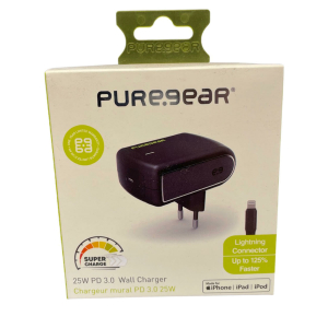 מטען קיר למכשירי אייפון 25W מבית PUREGEAR