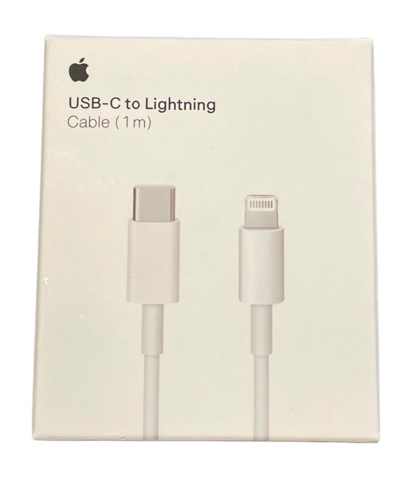 כבל סנכרון מקורי  Type C to Lightning אפל