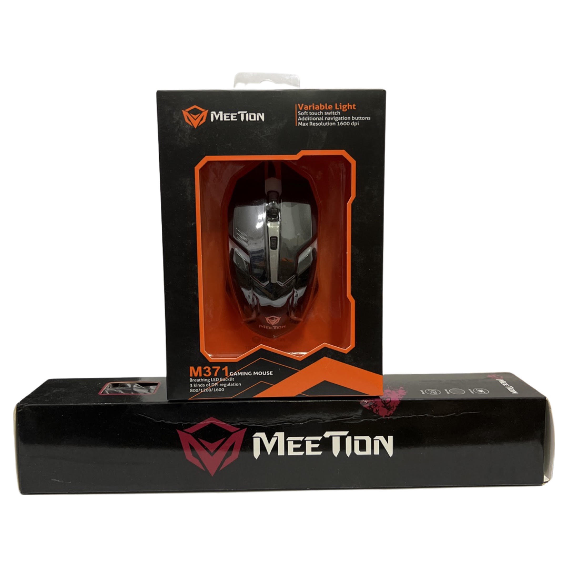 סט עכבר גיימינג Meetion M371 ו GAMING PAD איכותי