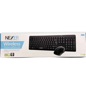סט מקלדת ועכבר אלחוטי מבית NEXER דגם KB-720