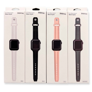 רצועת סיליקון לשעון APPLE WATCH במגוון צבעים