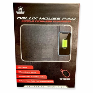 משטח גיימינג אלחוטי לעכבר Dragon Charging Mouse Pad