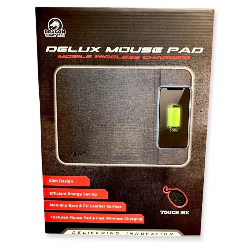משטח גיימינג אלחוטי לעכבר Dragon Charging Mouse Pad