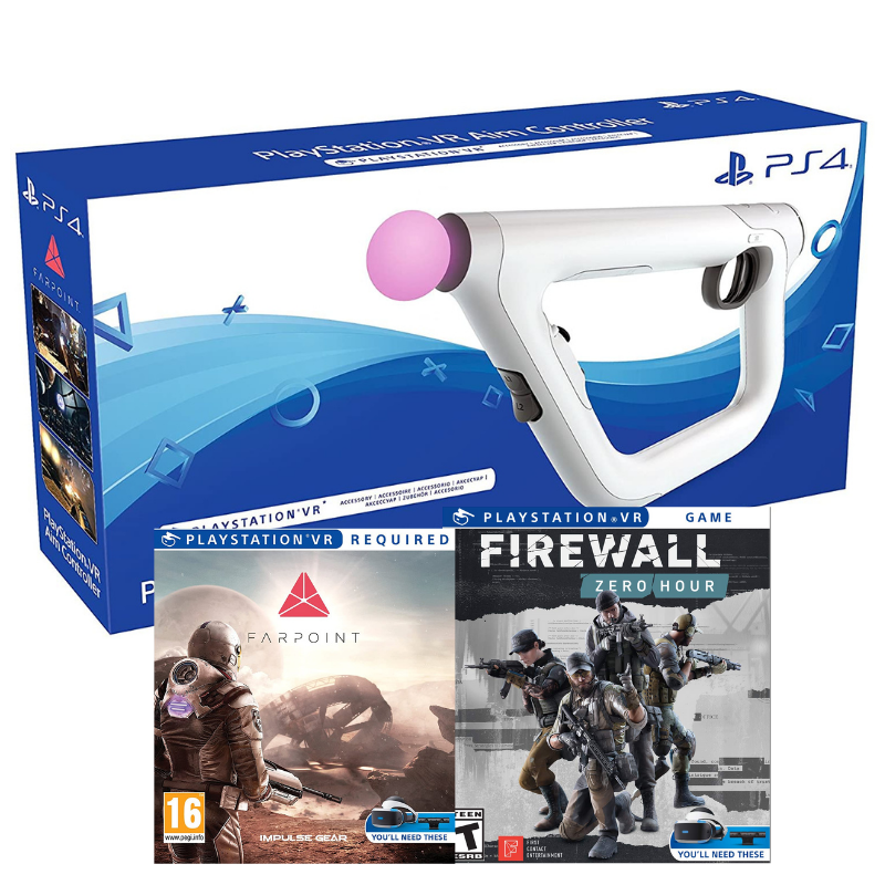 רובה PlayStation Aim Controller+ משחק FIREWALL+ משחק FARPOINT