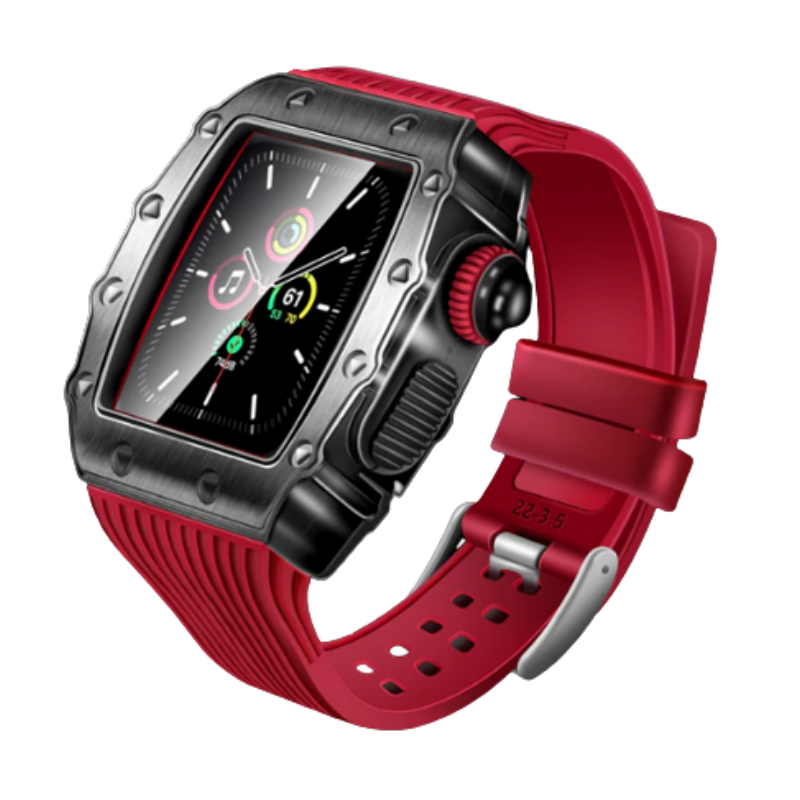 רצועה לאפל ווטש Apple Watch Case 45/44mm HUALIMEI אדום