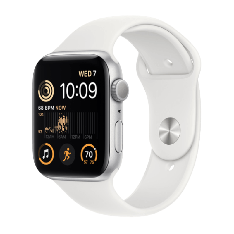 שעון חכם Apple Watch SE 2nd Gen 44mm Aluminum Case Sport Band GPS אפל