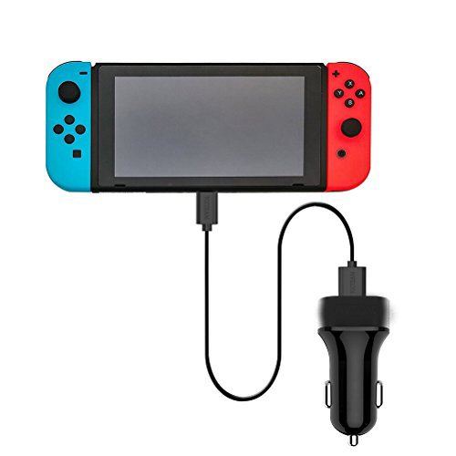 מטען רכב מהיר Nintendo Switch USB Type C