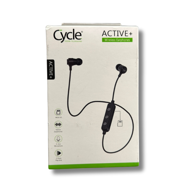 אוזניות ספורט אלחוטיות +CYCLE ACTIVE