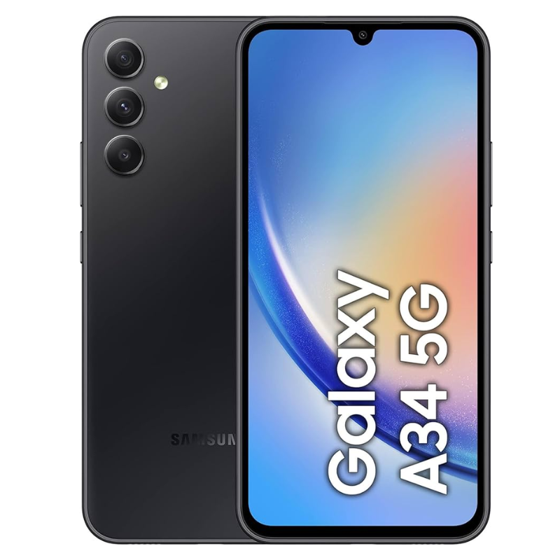 תצוגה - טלפון סלולרי Samsung Galaxy A34 5G SM-A346E/DSN 128GB 6GB RAM סמסונג