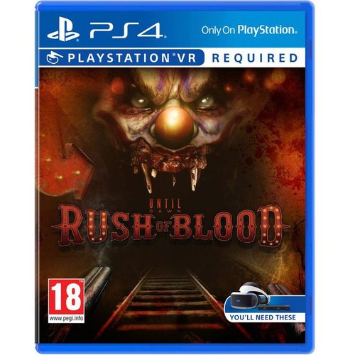 PS4 Until Dawn Rush Of Blood VR