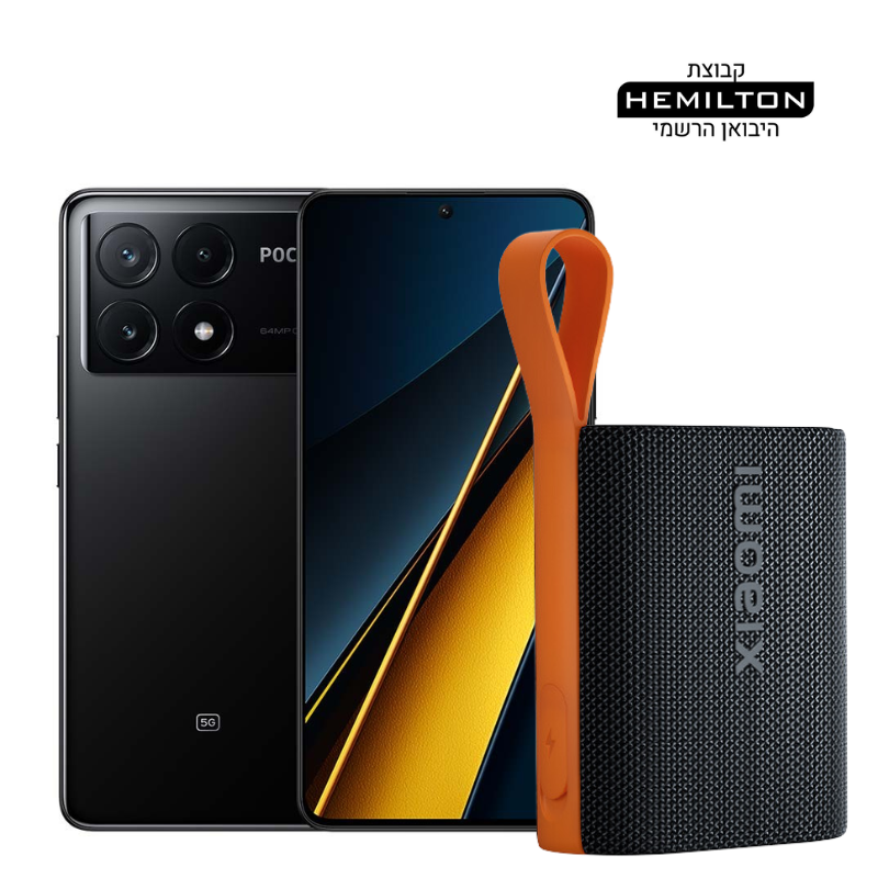 XIAOMI X6 PRO 512GB יבואן רשמי המילטון + רמקול נייד מתנה