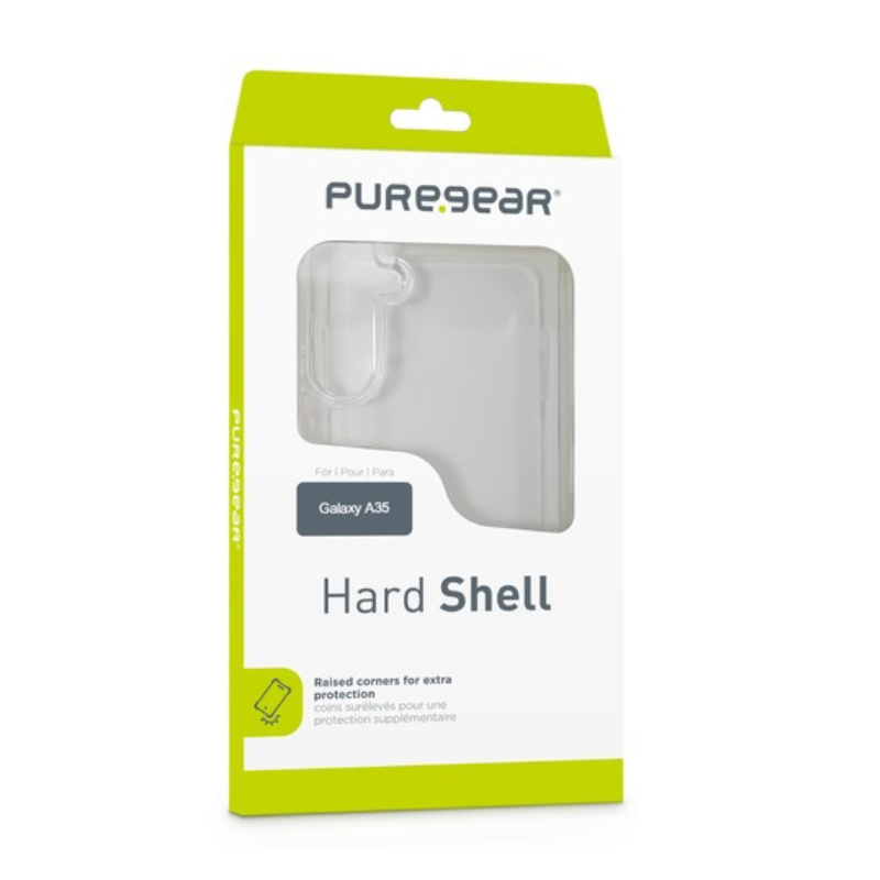 כיסוי שקוף PureGear Hard Shell ל SAMSUNG GALAXY A35