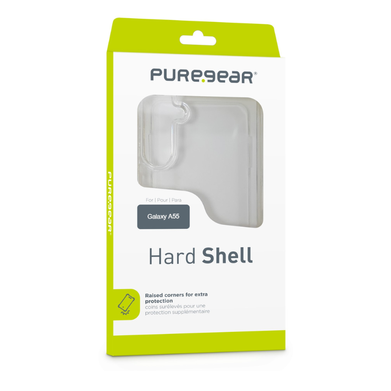 כיסוי שקוף PureGear Hard Shell ל SAMSUNG GALAXY A55