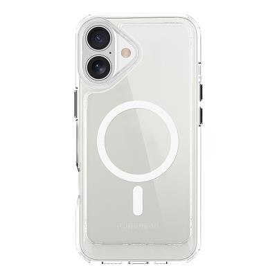 מגן אחורי Dualtek slim magsafe iphone 16 - Clear