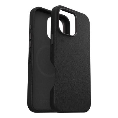מגן Symmetry Cactus Leather iPhone 16 Pro Max - Black