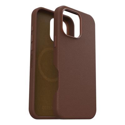 מגן Symmetry Cactus Leather iPhone 16 Pro Max - Brown