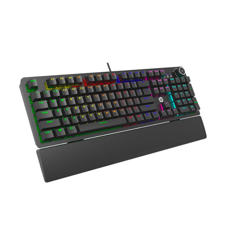 מקלדת גיימינג מכאנית  HP K10G חוטית RGB