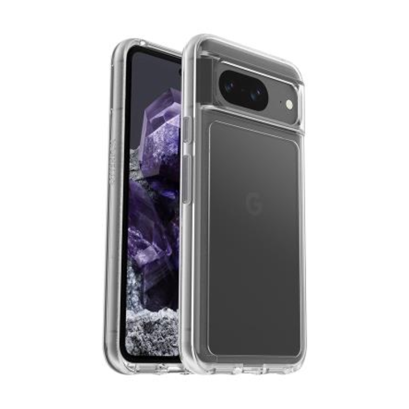 כיסוי שקוף OtterBox Symmetry Series Clear ל־Google Pixel 8 – מראה יוקרתי עם הגנה מקסימלית