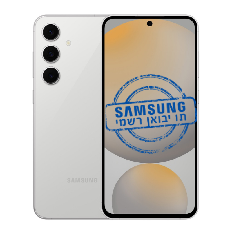 Samsung Galaxy S24 FE 128GB 8GB RAM בצבע אפור – יבואן רשמי, תומך eSIM, NFC ומקליט שיחות מובנה