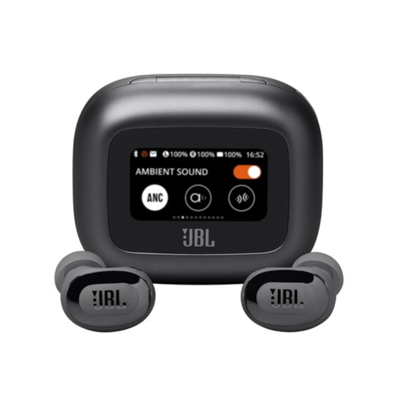 אוזניות JBL Live Buds 3 אלחוטיות עם Spatial Sound, ביטול רעשים אדפטיבי ו-IP55