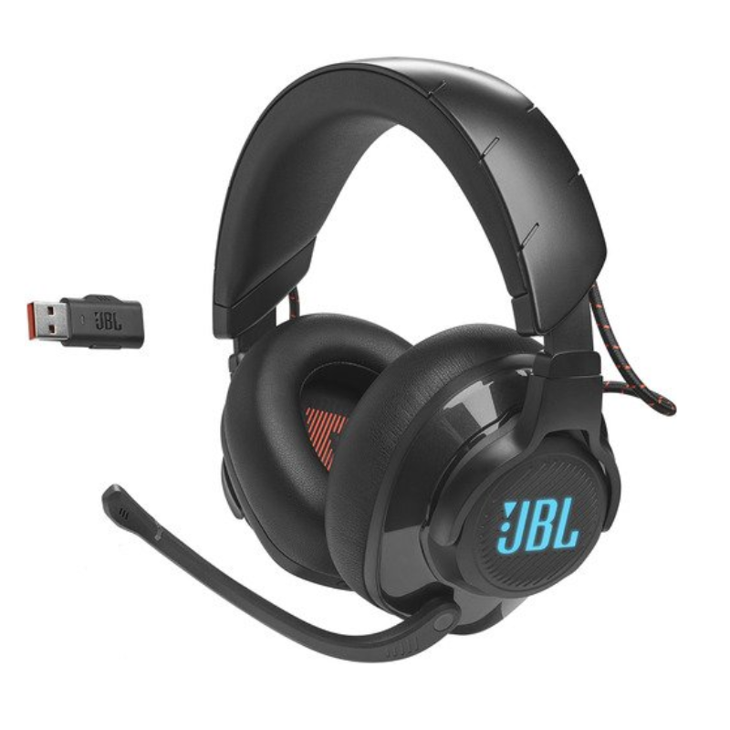 אוזניות JBL Quantum 610 Wireless לגיימינג עם דרייברים 50 מ"מ, QuantumSURROUND ומיקרופון בום מתהפך