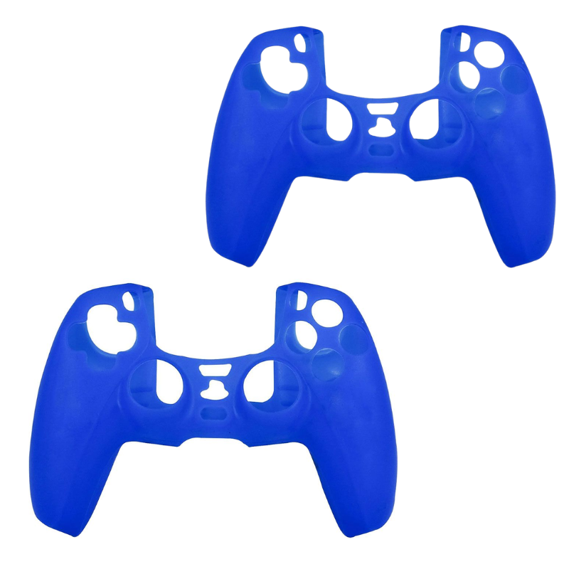 זוג כיסויי סיליקון לשלט PS5