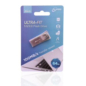 זיכרון נייד Nordic Ultra-Fit 64GB USB 3.0/2.0 – מהיר, קומפקטי ואמין