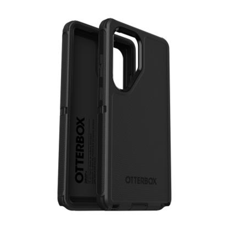 כיסוי OtterBox Defender שחור ל-Samsung Galaxy S25 Ultra – הגנה מקסימלית