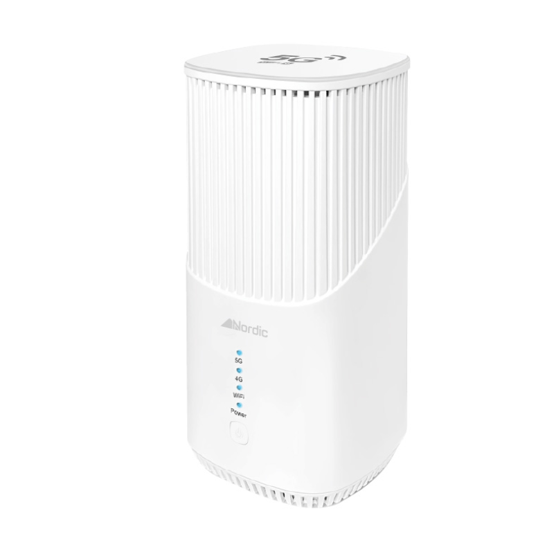 ראוטר אלחוטי עוצמתי Nordic Blaze 5G עם תמיכה בסים 5G, WiFi 6 וסוללה פנימית 3000mAh