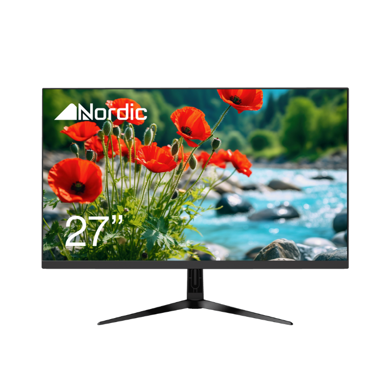 מסך מחשב Nordic 27 אינץ’ ZT270LED – Full HD, פאנל IPS, קצב ריענון 100Hz, תמיכה ב-GSYNC ו-FREESYNC