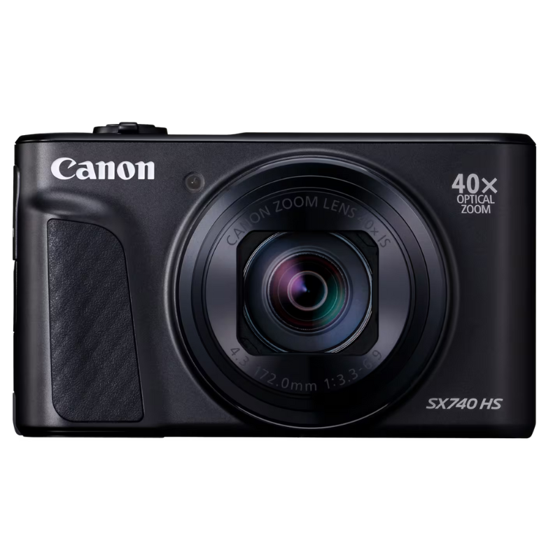 Canon PowerShot SX740 HS – מצלמת נסיעות קומפקטית עם זום אופטי 40x וצילום וידאו 4K