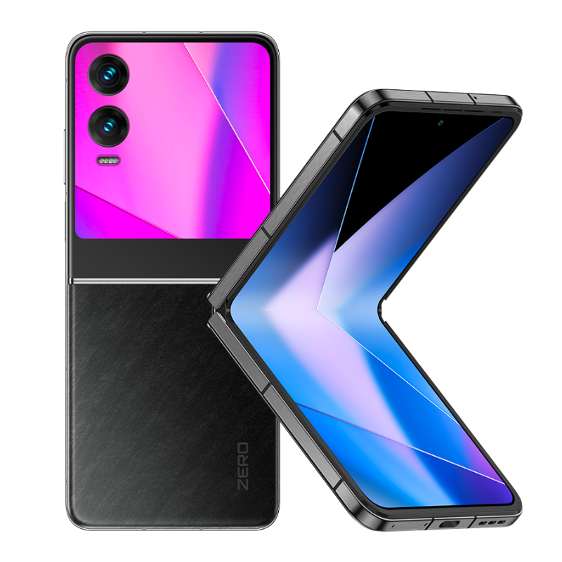 Infinix Flip – סמארטפון מתקפל עם מסך AMOLED ‎6.9‎ אינץ’, מצלמת ‎50MP‎ וטעינה מהירה ‎70W