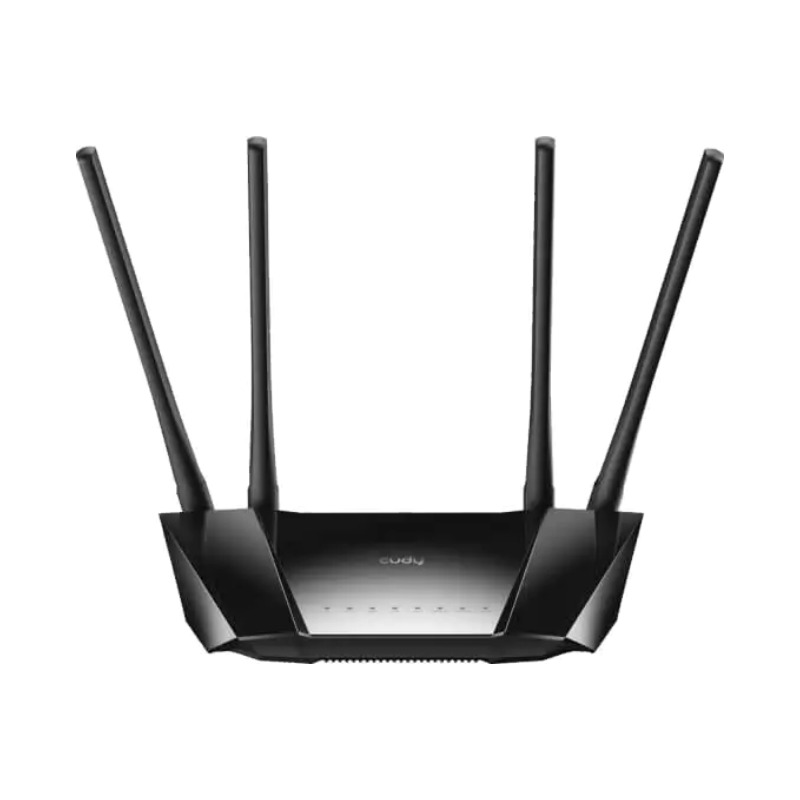 ראוטר סלולרי Cudy LT400 4G LTE עם ארבע אנטנות חיצוניות בעלות רווח גבוה