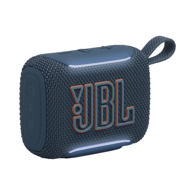 רמקול אלחוטי נייד JBL Go 5 קומפקטי בגודל כיס עם תאורת קצה סביבתית מופעלת