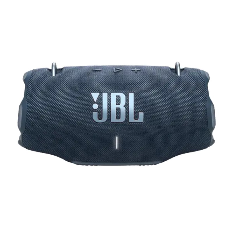 רמקול אלחוטי עוצמתי JBL Xtreme 4 עם רצועת הכתף הייעודית שלו מחוברת