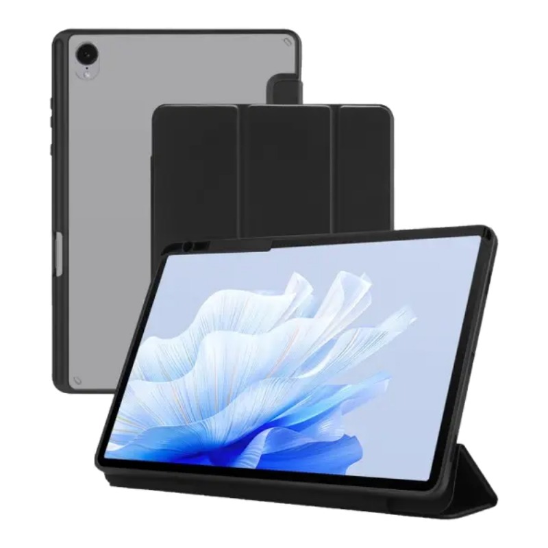 באנדל הגנה PureGear Folio Cover ל-Galaxy Tab S11 המציג את כיסוי הספר ומגן הזכוכית הכלול