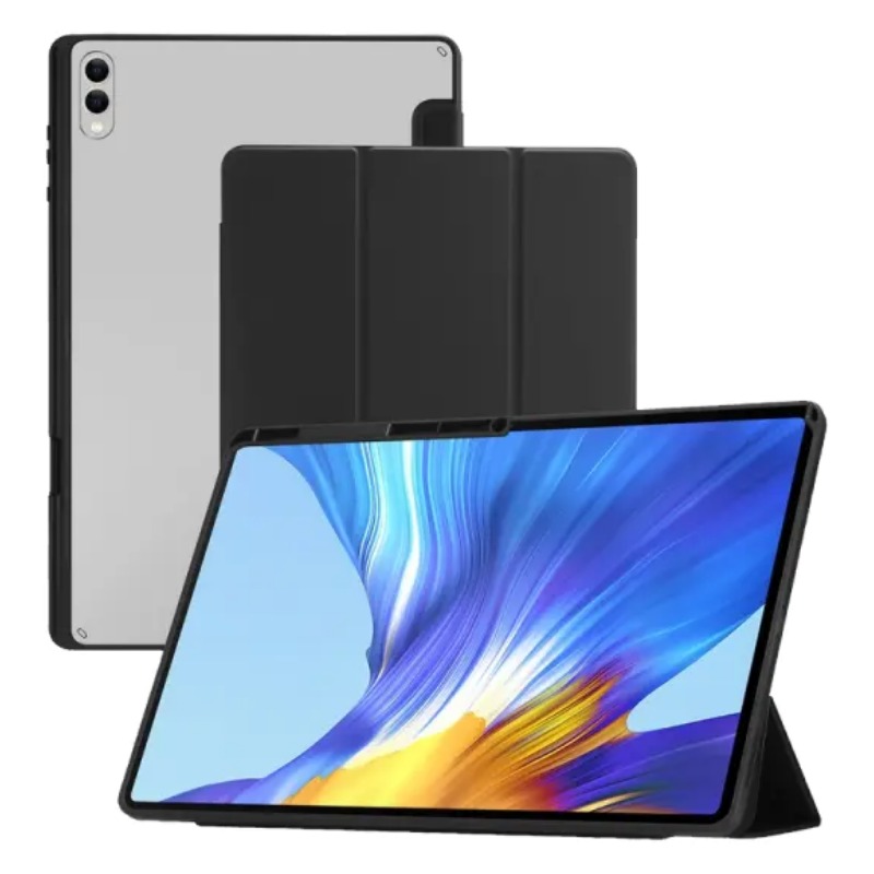 באנדל הגנה PureGear Folio Cover ל-Galaxy Tab S11 Ultra המציג את כיסוי הספר ומגן הזכוכית הכלול