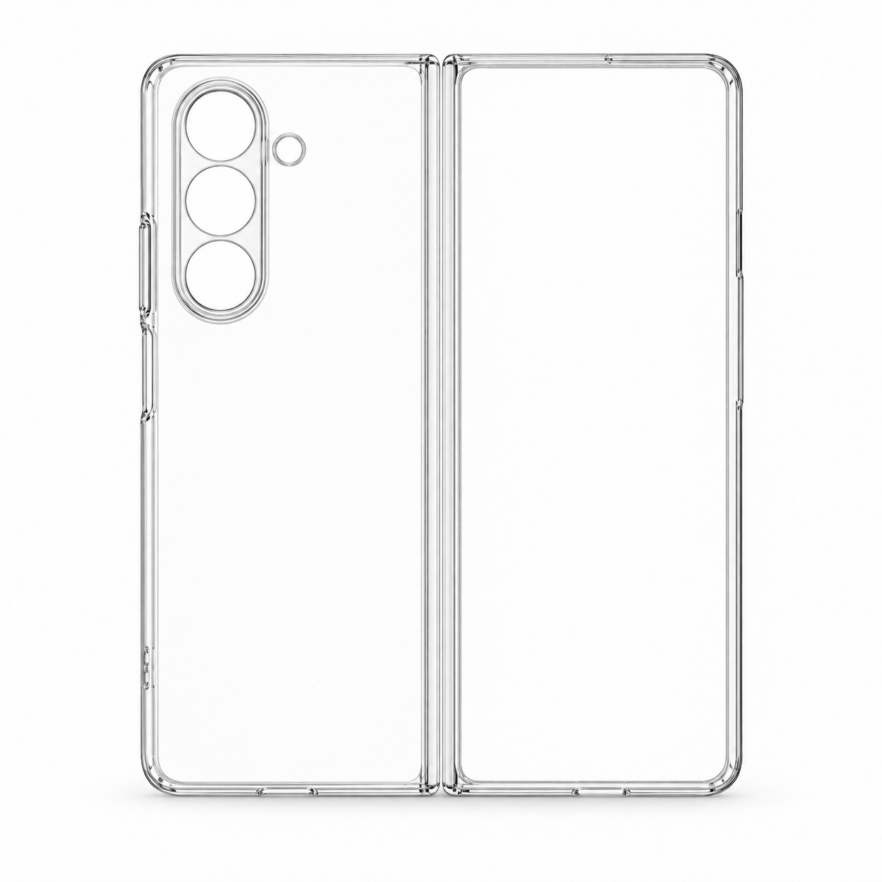 כיסוי מגן שקוף מוקשח Nordic Anti-Burst Case לסמסונג Galaxy Z Fold8 Ultra באריזתו המקורית